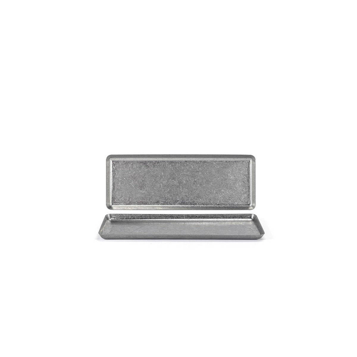 Front of the House Mod Stainless Steel Plate, Silver - 11 1/2"