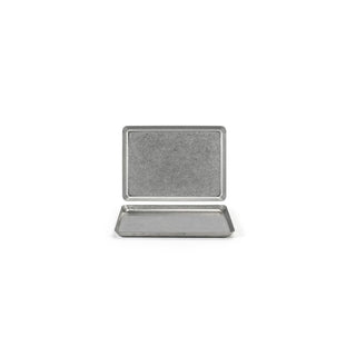 Front of the House Mod Stainless Steel Plate, Silver - 8 1/4"