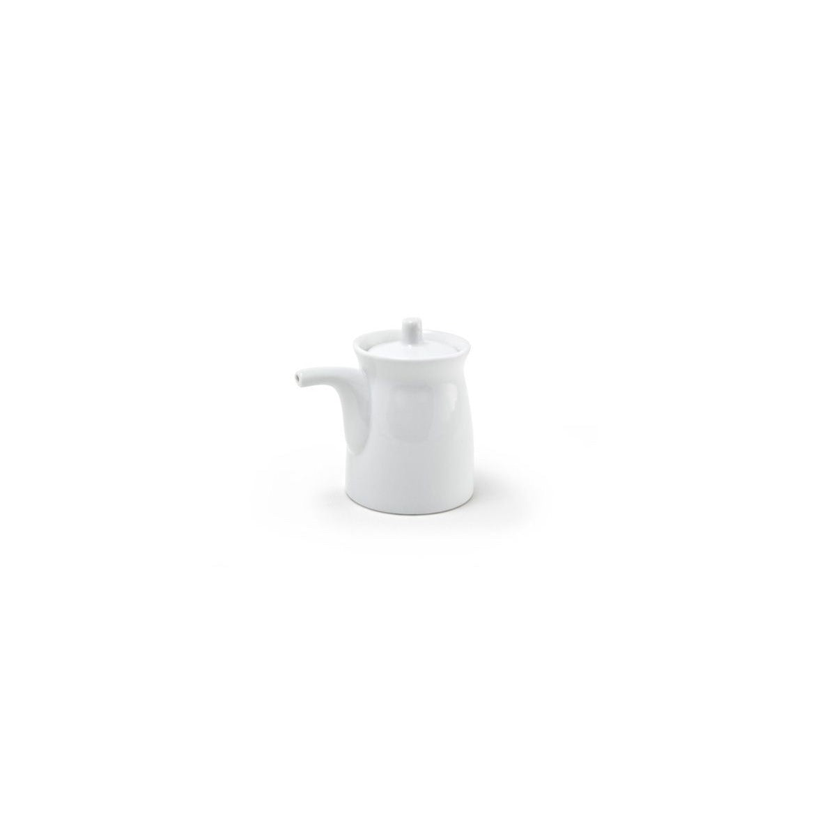 Front of the House TSB006WHP22 Nouvelle Porcelain Creamer, 6 oz., 6/Case - Default Title