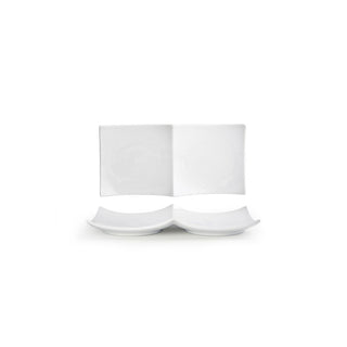 Front of the House Origami Porcelain Plate - 12"