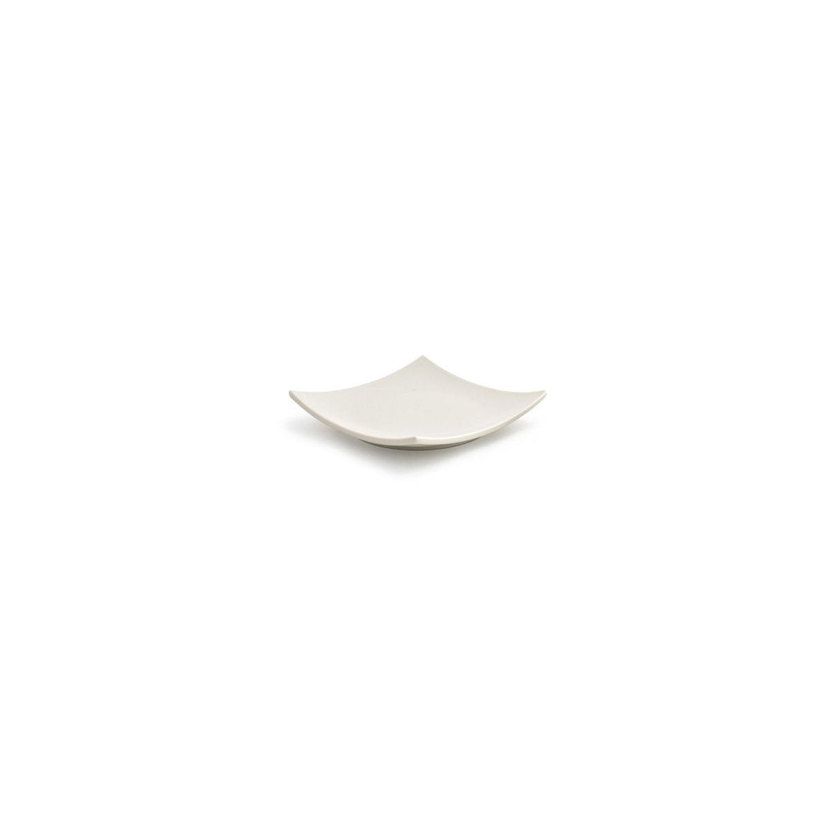 Front of the House DAP038BEP23 Origami Porcelain Plate, 5" x 5", 12/Case - Default Title