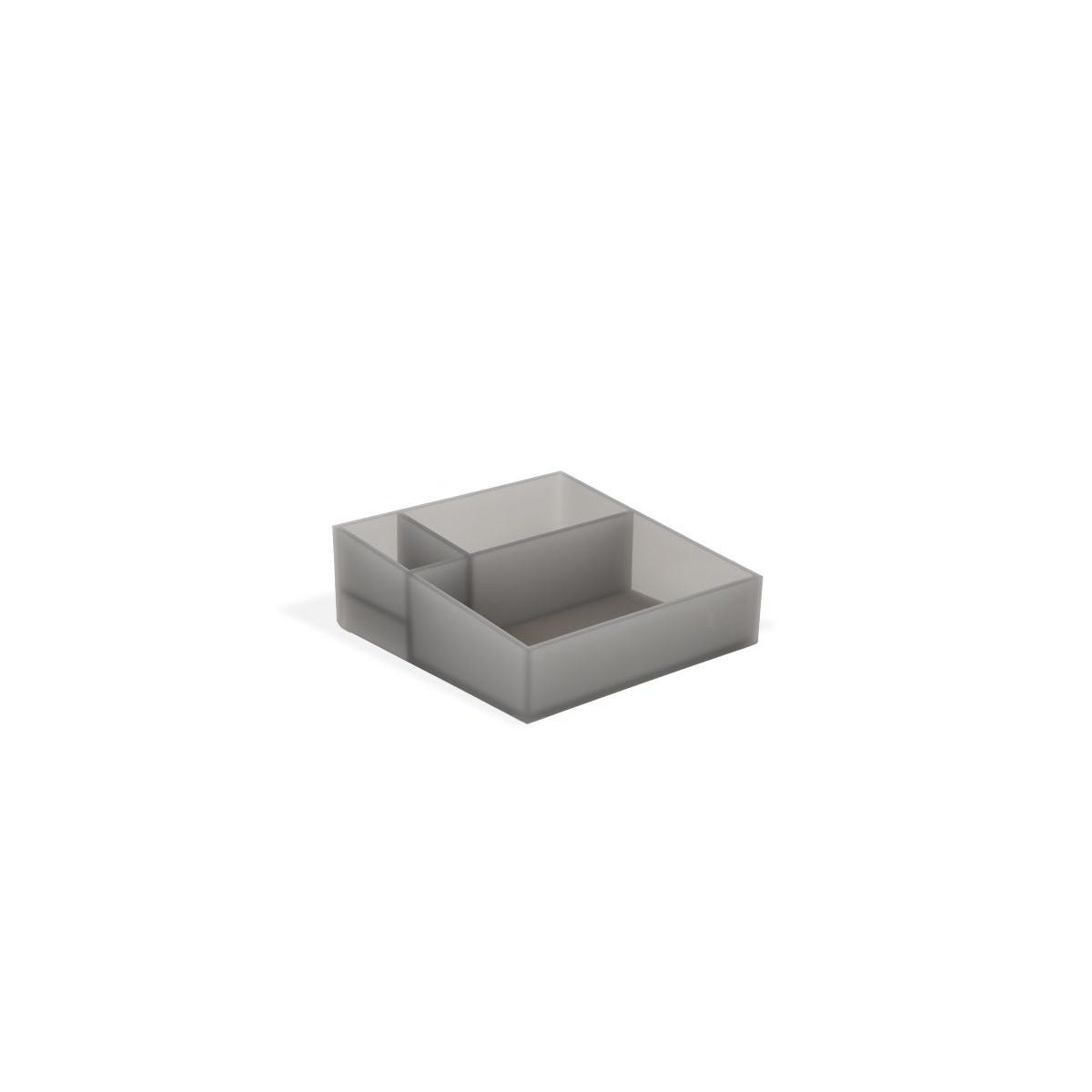 room360 Nassau Resin Organizer, 8 1/4" x 8 1/4", 4/Case - Gray