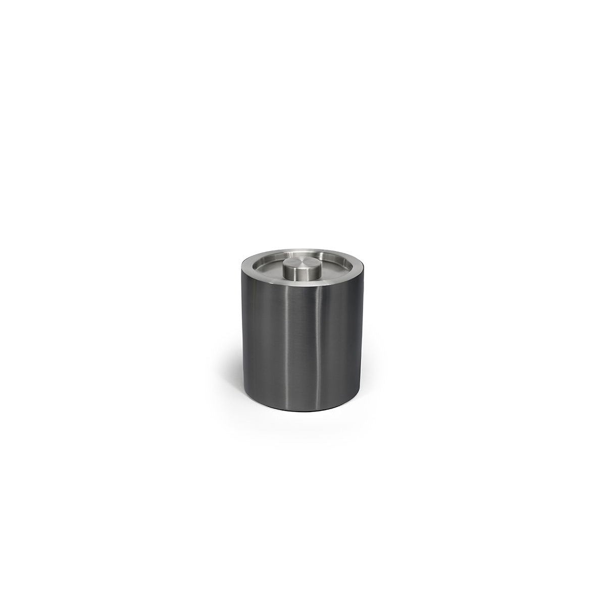 room360 Tokyo Stainless Steel Ice Bucket, 2 qt., 4/Case - Black Silver