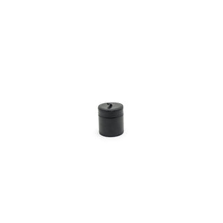 room360 London Storage Jar, 3 1/4" Diameter, 6/Pack - Black