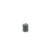 room360 London Storage Jar, 3 1/4" Diameter, 6/Pack - Gray