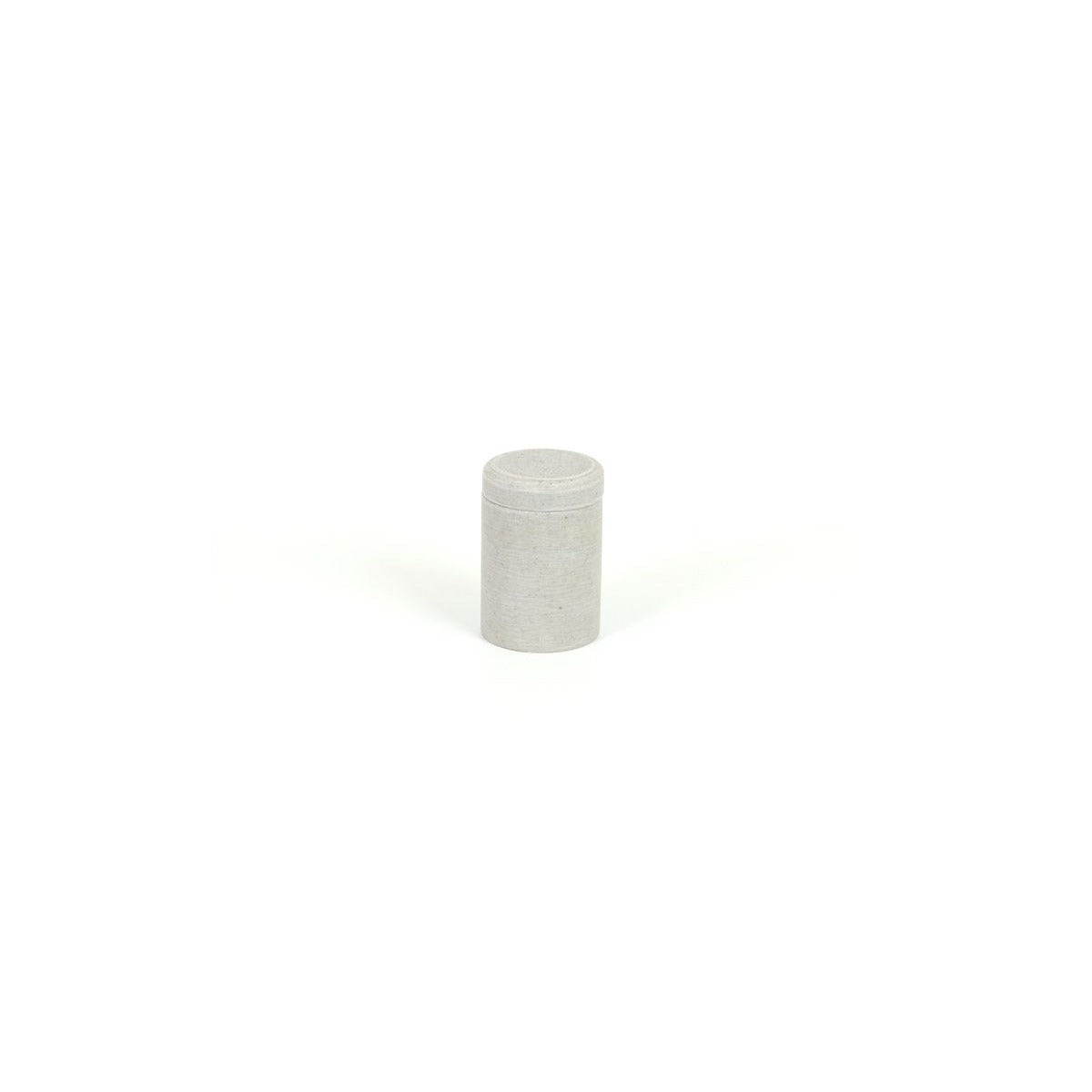room360 Miami Resin Storage Jar, 3" Diameter, 6/Pack - Gray