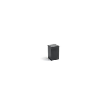 room360 Morocco Resin Storage Jar, 2 1/2" x 2 1/2", 6/Pack - Black