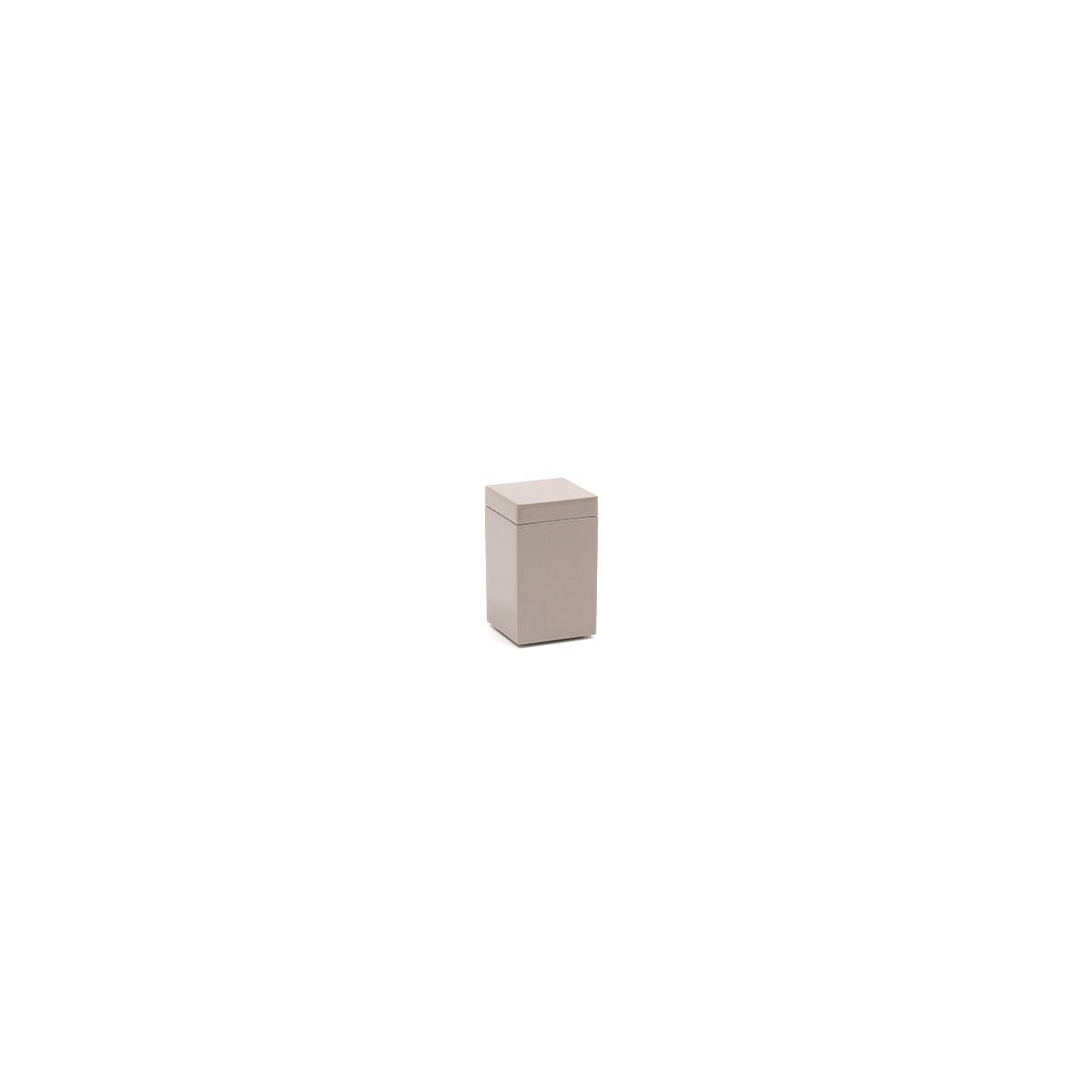 room360 New York Resin Storage Jar, 2 1/2" x 2 1/2", 6/Case - Gray