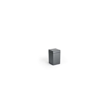 room360 New York Resin Storage Jar, 2 1/2" x 2 1/2", 6/Case - Black