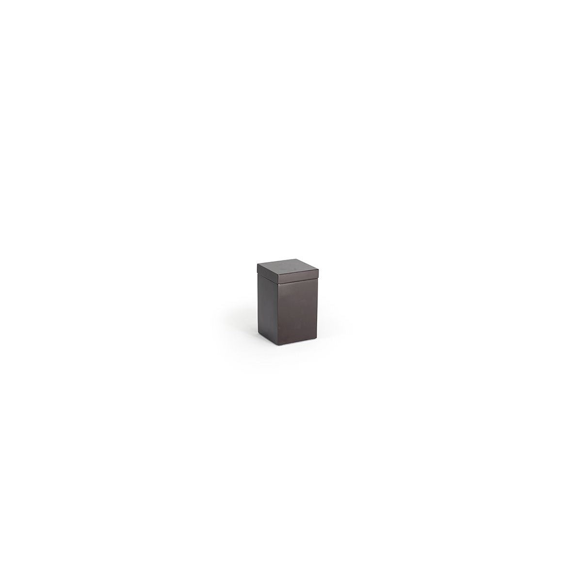room360 New York Resin Storage Jar, 2 1/2" x 2 1/2", 6/Case - Brown