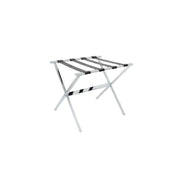 room360 London Metal Folding Luggage Rack, 18 1/2" x 23 1/4", 2/Case - Black