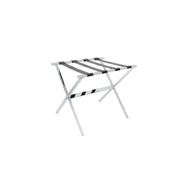 room360 London Metal Folding Luggage Rack, 18 1/2" x 23 1/4", 2/Case - Black