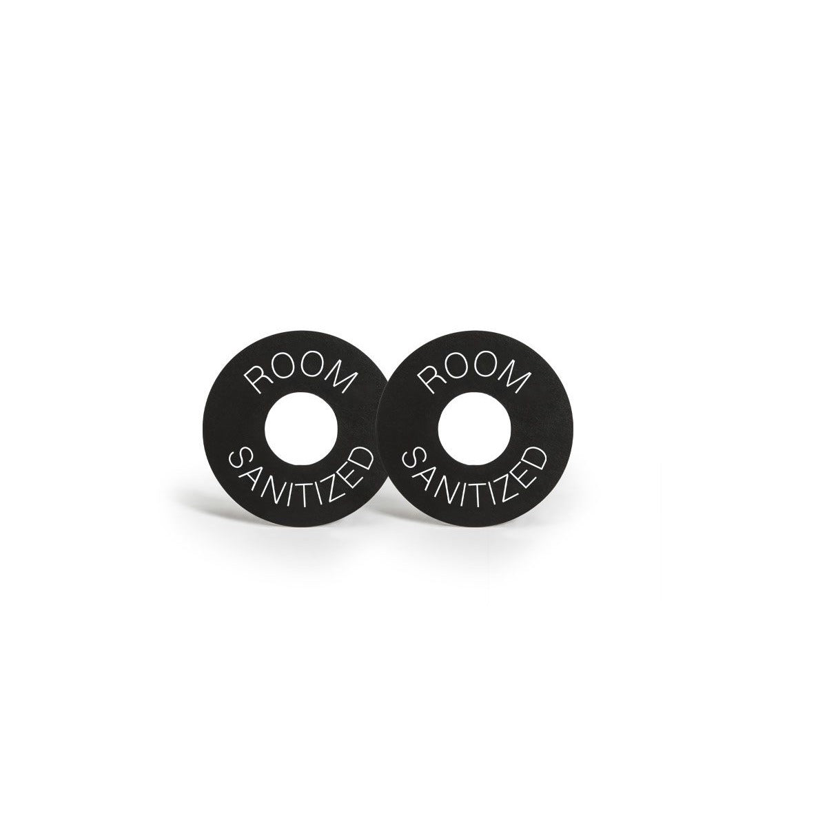 room360 London Door Hanger, 4 3/4" Diameter, 24/Pack - Black