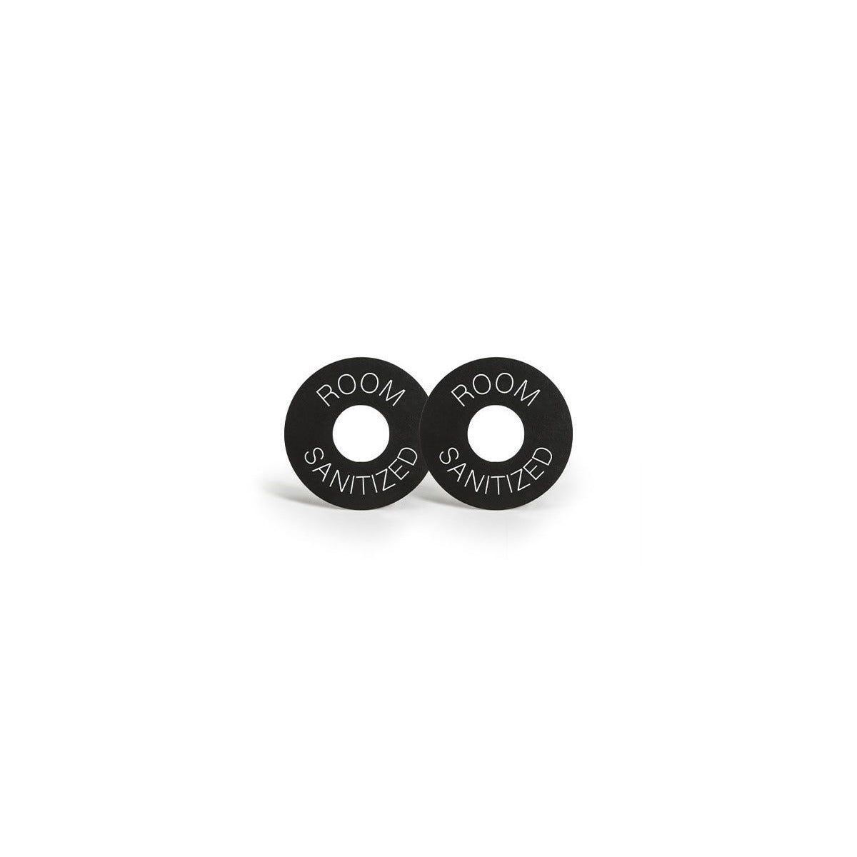 room360 RMI006BKL24 London Door Hanger, 4 3/4" Diameter, Black, 24/Pack - Default Title