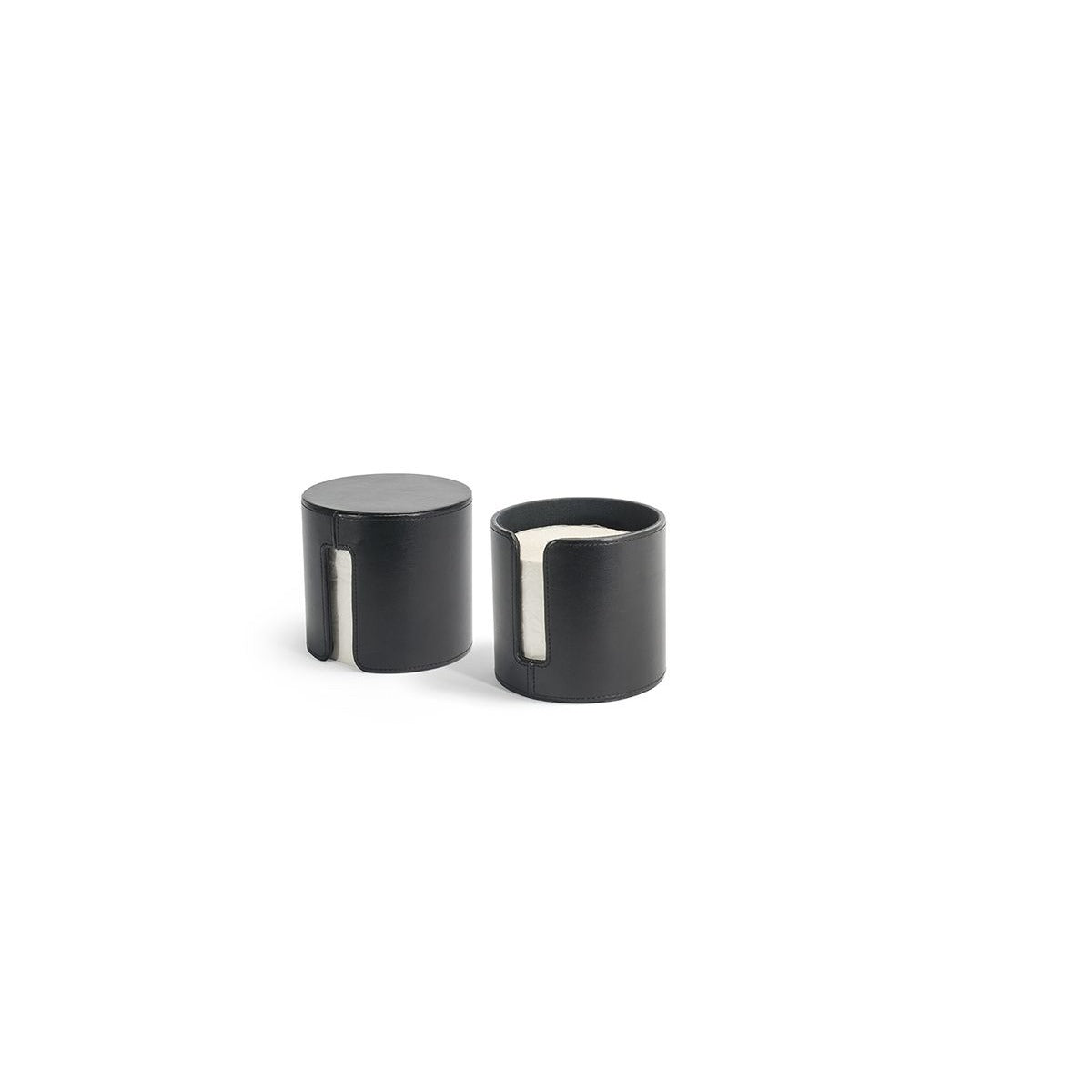 room360 London Toilet Paper Holder, 5 1/4" Diameter, 4/Case - Black
