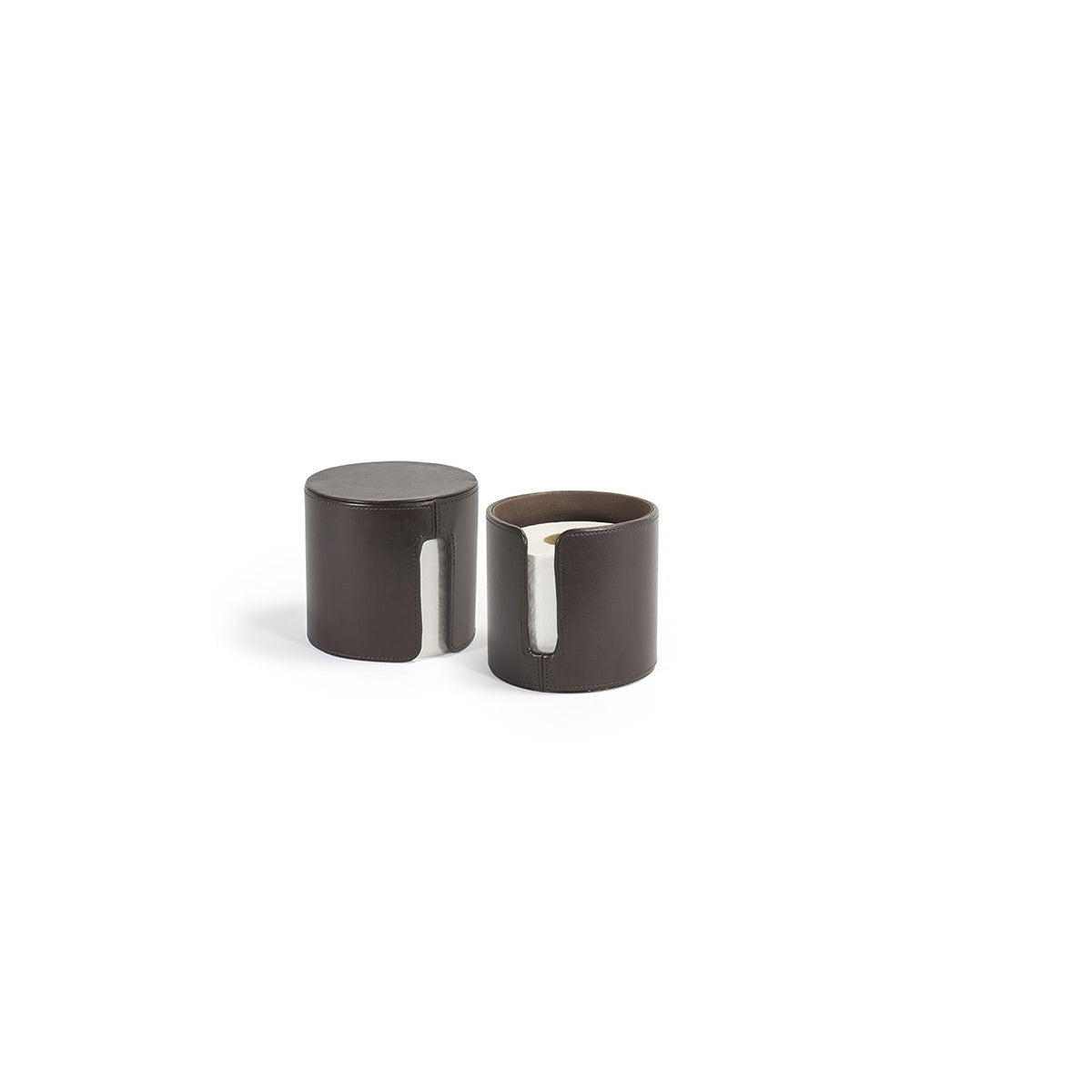 room360 London Toilet Paper Holder, 5 1/4" Diameter, 4/Case - Brown