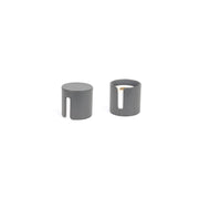 room360 London Toilet Paper Holder, 5 1/4" Diameter, 4/Case - Gray