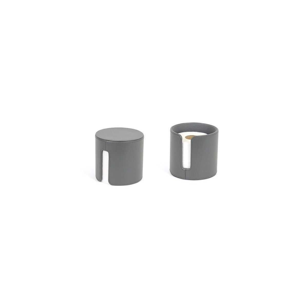 room360 London Toilet Paper Holder, 5 1/4" Diameter, 4/Case - Gray