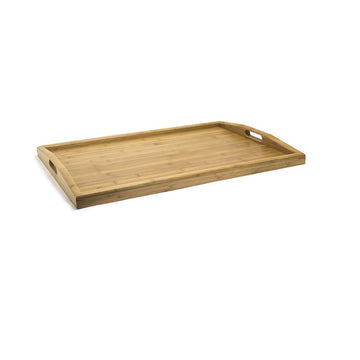 room360 Bamboo Serving Tray, 18" x 26", 2/Case - Beige