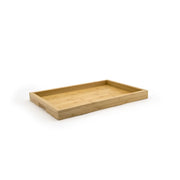 room360 Bamboo Serving Tray, 13" x 19", 4/Case - Brown