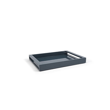 room360 New York Resin Tray, 12" x 16", 2/Case - Blue
