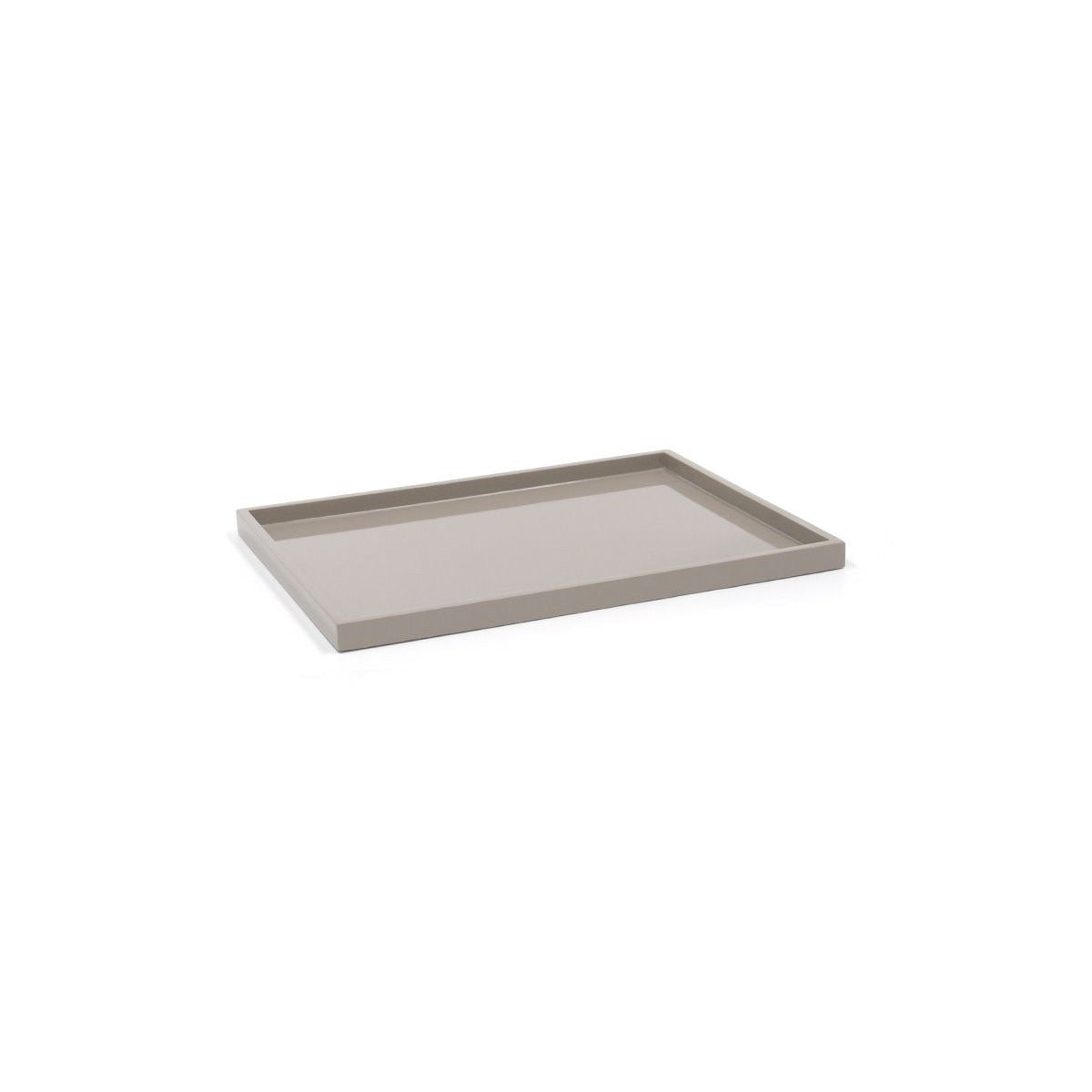 room360 New York Resin Tray, 13" x 16 3/4", 4/Case - Gray