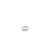 room360 Miami Stone Soap Dish, 4" Diameter, 12/Pack - White