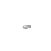 room360 Geneva Stainless Steel Soap Dish, 3 1/4" x 4 3/4", 12/Pack - Silver