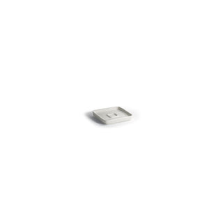 room360 RSD028WHP23 Toronto Porcelain Soap Dish, 4" x 4", White, 12/Case - Default Title