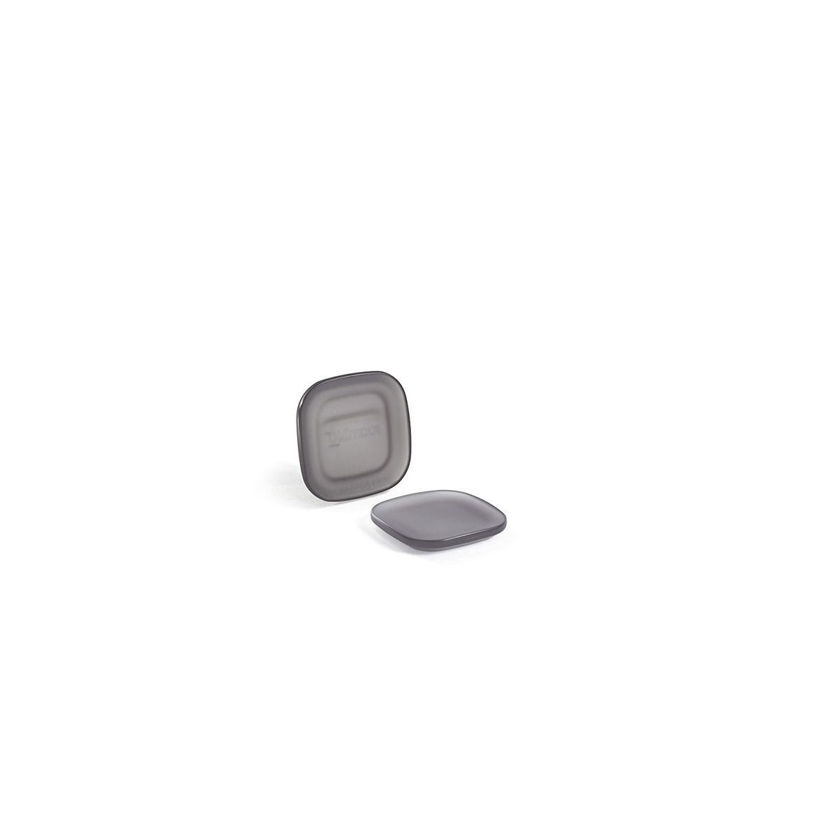room360 Bimini Composite Soap Dish, 4" x 4", 12/Case - Gray