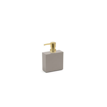 room360 RSP017BET22 New York Resin Soap Dispenser, 11 fl. oz., Beige, 6/Case - Default Title