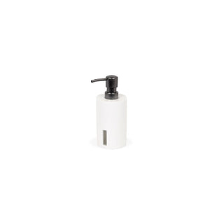 room360 Miami Resin Soap Dispenser, 10 fl. oz., 6/Case - Black White