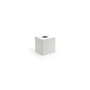 room360 London Tissue Box Cover, 5" x 5", 4/Pack - White
