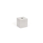 room360 Miami Resin Tissue Box Cover, 5 1/4" x 5 1/4", 4/Pack - Gray