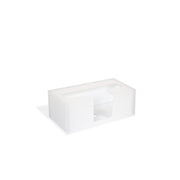 room360 Nassau Resin Paper Towel Dispenser, 5" x 10 1/2", 4/Case - White
