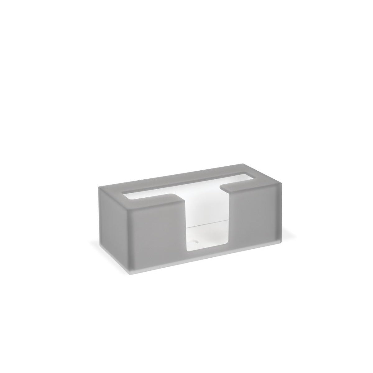 room360 Nassau Resin Paper Towel Dispenser, 5" x 10 1/2", 4/Case - Gray