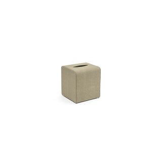 room360 Belize Faux Shagreen Tissue Box Cover, 5" x 5", 4/Pack - Beige