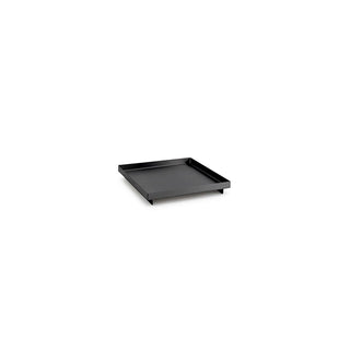 room360 Asheville Stainless Steel Amenity Tray, 6" x 6", 6/Case - Black