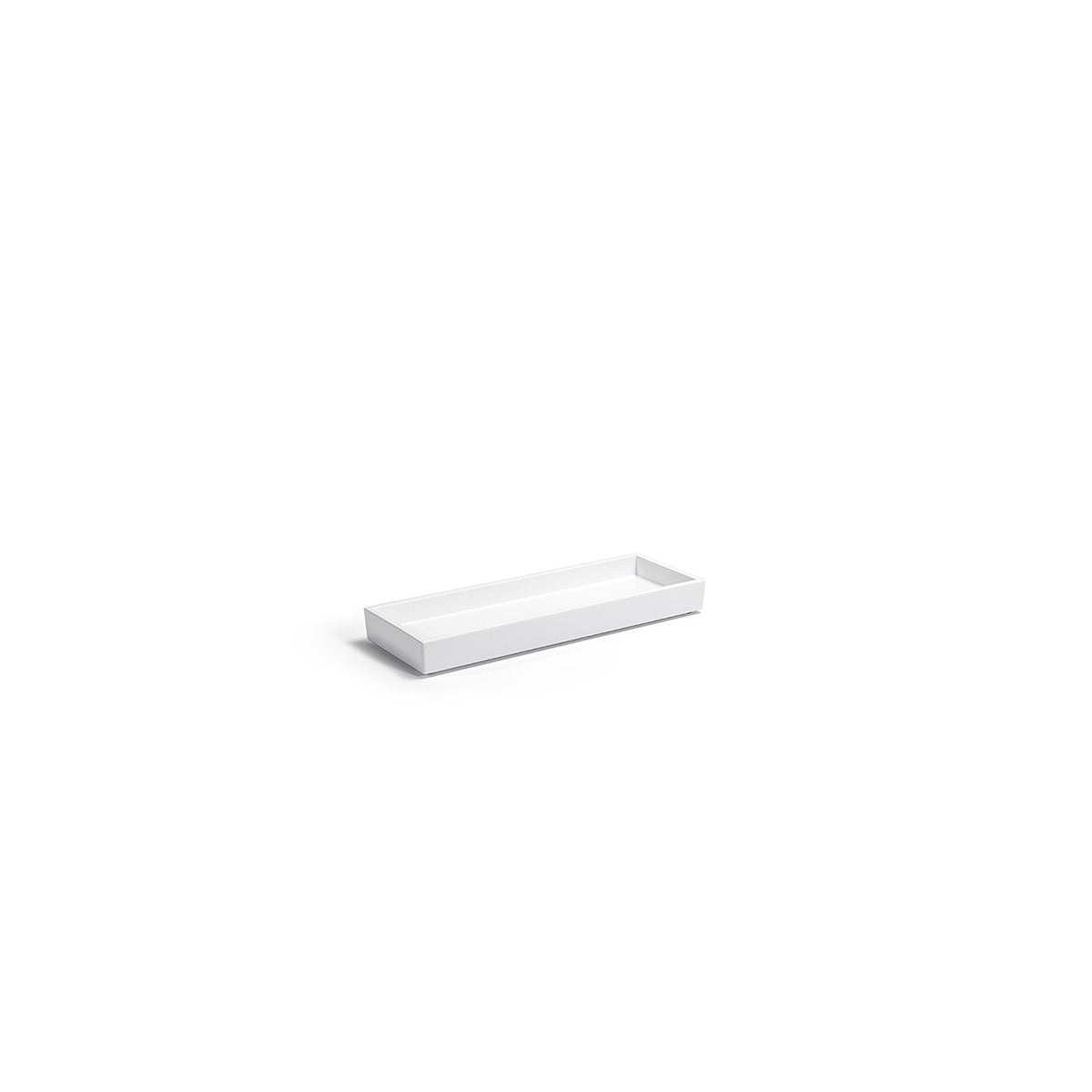 room360 New York Resin Amenity Tray, White - 10"
