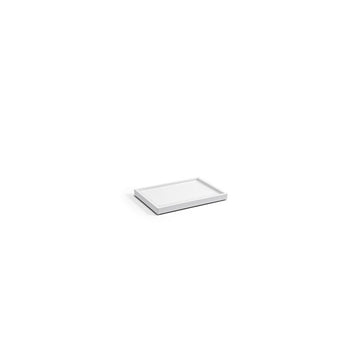 room360 New York Resin Amenity Tray, White - 6 1/4"