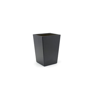 room360 London Wastebasket, 8.25 qt., 4/Pack - Black