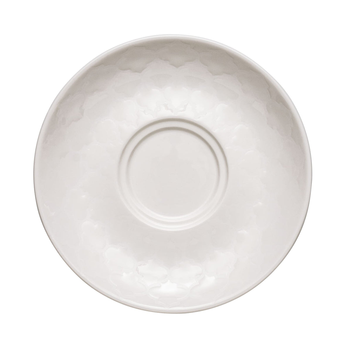 Libbey Samira Porcelain Saucer, 5 3/4" Diameter, 36/Case - 110006