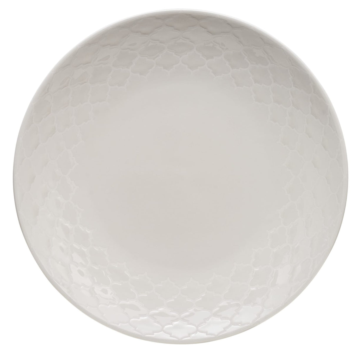 Libbey Samira Porcelain Plate, White - 11 1/8"