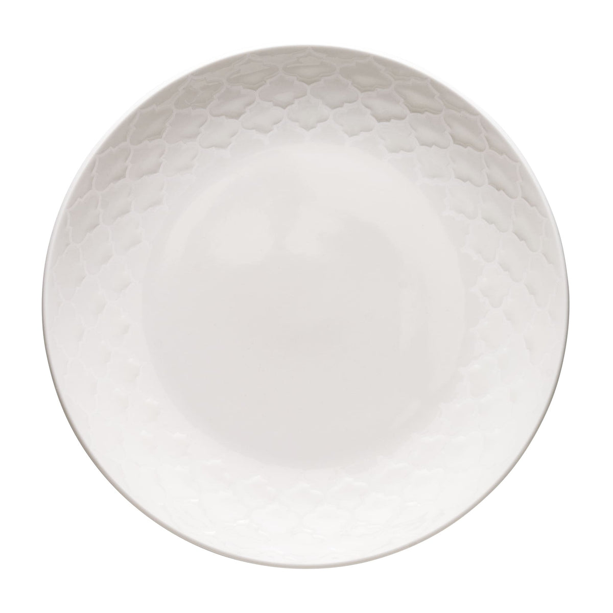 Libbey Samira Porcelain Plate, White - 10"