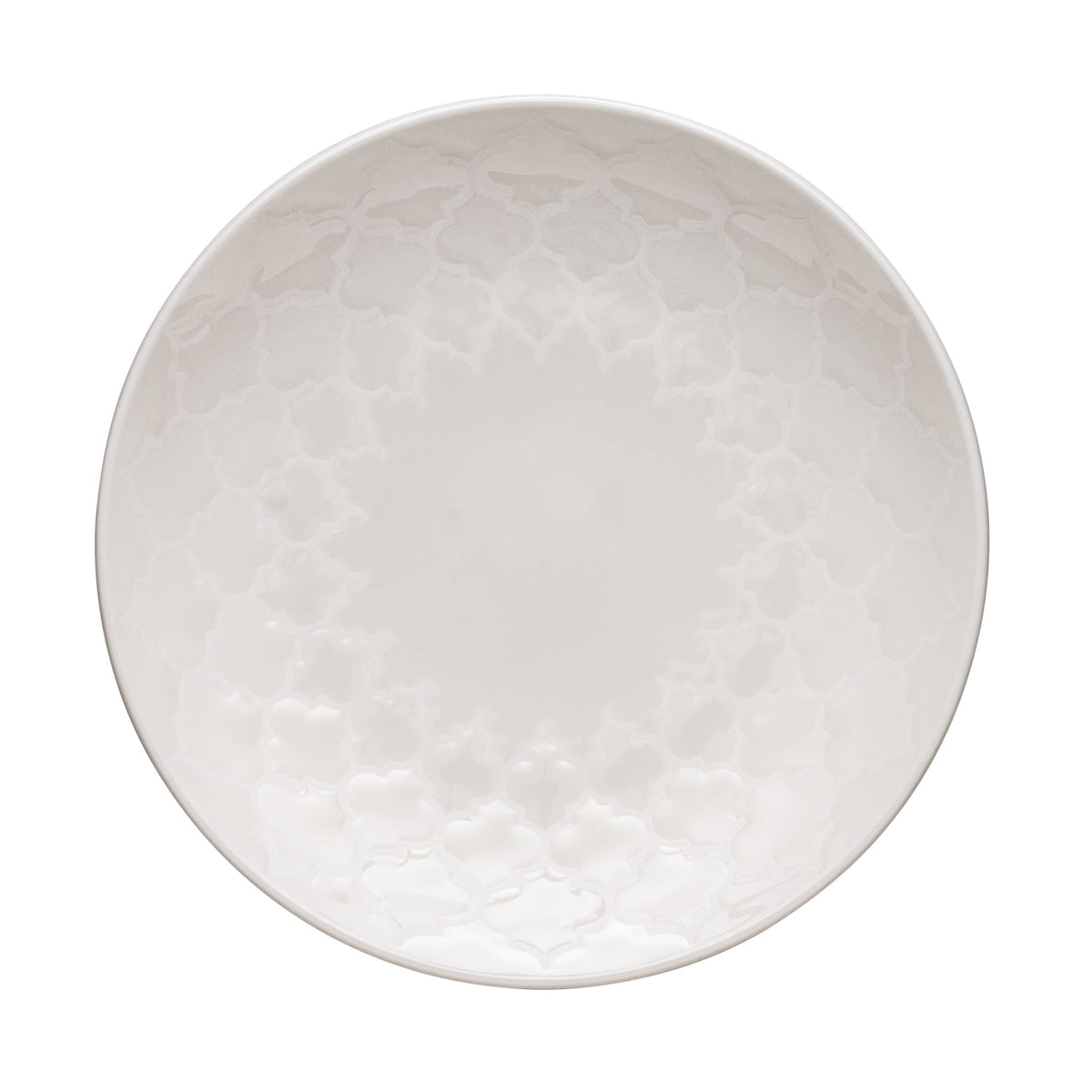Libbey Samira Porcelain Plate, White - 7"