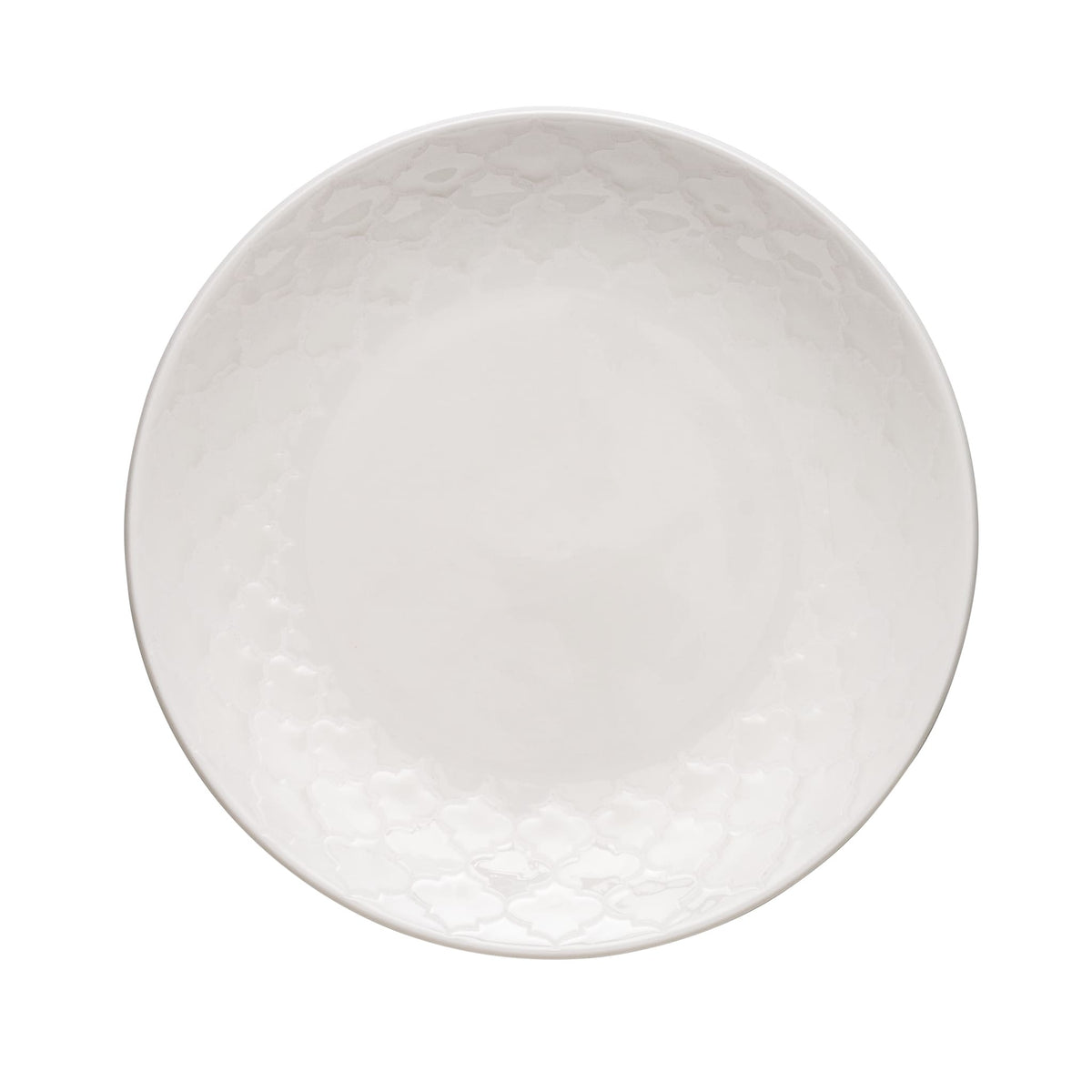 Libbey Samira Porcelain Plate, White - 9"