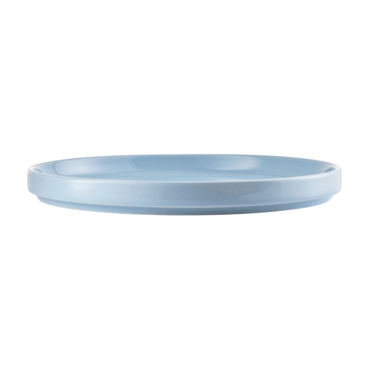 Libbey Porcelana Color Porcelain Plate, 10 1/2" Diameter, 12/Case - Blue