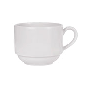 Reserve by Libbey 113603 Parisian Porcelain Cup, 8.5 oz., White, 12/Case - Default Title