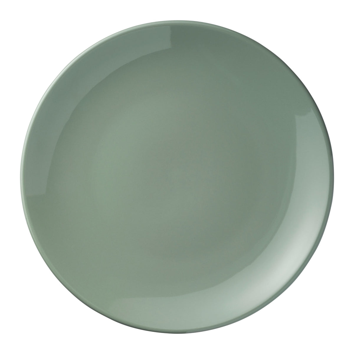 Libbey Porcelana Color Porcelain Plate, 11 1/4" Diameter, 12/Case - Green