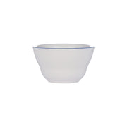 Libbey Porcelana Linea Porcelain Bowl, 7 oz., 36/Case - Blue Bright White White